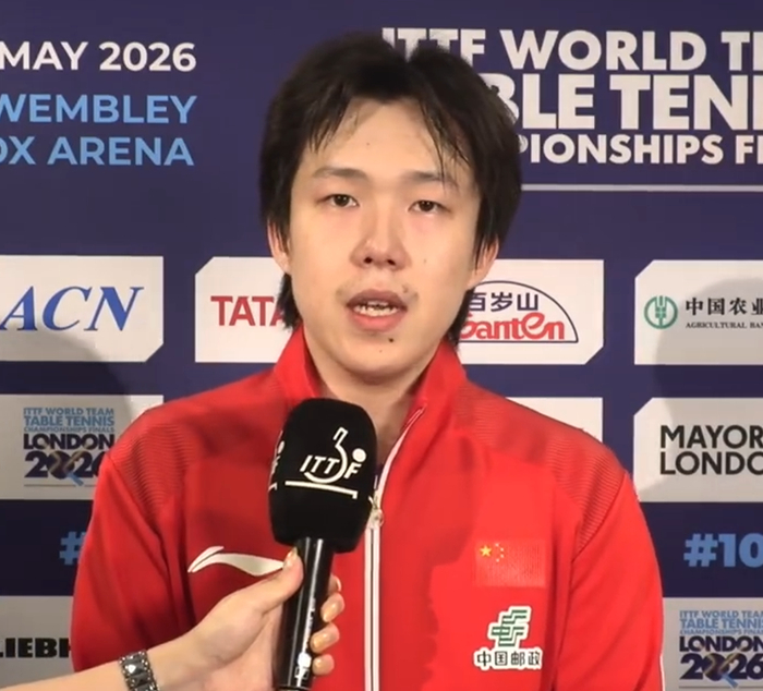 AIYOUXI-男乒3-1法国采访！王楚钦总结2场，林诗栋亲承正常，梁靖崑谈调整|梁靖昆|比赛|对手|勒布伦|勒布朗_新浪体育_新浪新闻